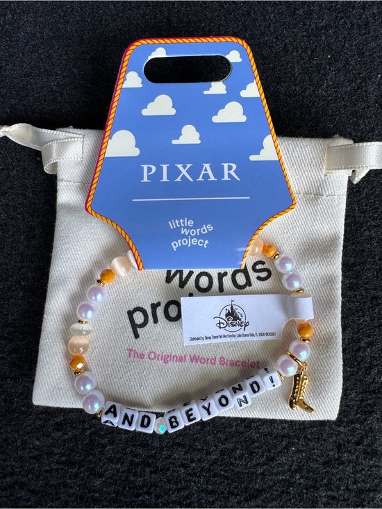 Little Words Project Jewelry - Little Words Project x Pixar Toy Story 'AND BEYOND!' Bracelet
